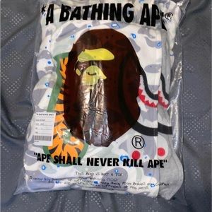 Glow In The Dark Bape Jacket With Camo Full Zip